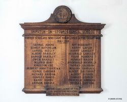 1.Shipton on Stour Council School Roll of Honour